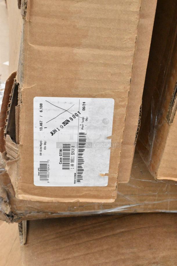 18 BRAND NEW SCRATCH AND DENT! Items Including Cambro CPPK1484480 Camshelving® Premium Stationary Post Kit 14" x 84", 600TSB2460S Regency 24" x 60" 16-Gauge Stainless Steel Commercial Work Table with 4" Backsplash and Undershelf, Metro XTR2460XE Metromax iQ Drying Rack for Cutting Boards, Pans, and Trays 24" x 60" x 6", 522ETOB3048 Steelton 30" x 48" 18-Gauge 430 Stainless Steel Open Base Work Table, 522TUS2460 Steelton Adjustable Galvanized Steel Undershelf for 24" x 60" Work Tables. 18 Times Your Bid! May Be Missing Pieces - Image 7 of 16