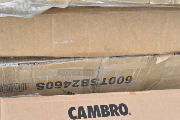 18 BRAND NEW SCRATCH AND DENT! Items Including Cambro CPPK1484480 Camshelving® Premium Stationary Post Kit 14" x 84", 600TSB2460S Regency 24" x 60" 16-Gauge Stainless Steel Commercial Work Table with 4" Backsplash and Undershelf, Metro XTR2460XE Metromax iQ Drying Rack for Cutting Boards, Pans, and Trays 24" x 60" x 6", 522ETOB3048 Steelton 30" x 48" 18-Gauge 430 Stainless Steel Open Base Work Table, 522TUS2460 Steelton Adjustable Galvanized Steel Undershelf for 24" x 60" Work Tables. 18 Times Your Bid! May Be Missing Pieces - Image 14 of 16