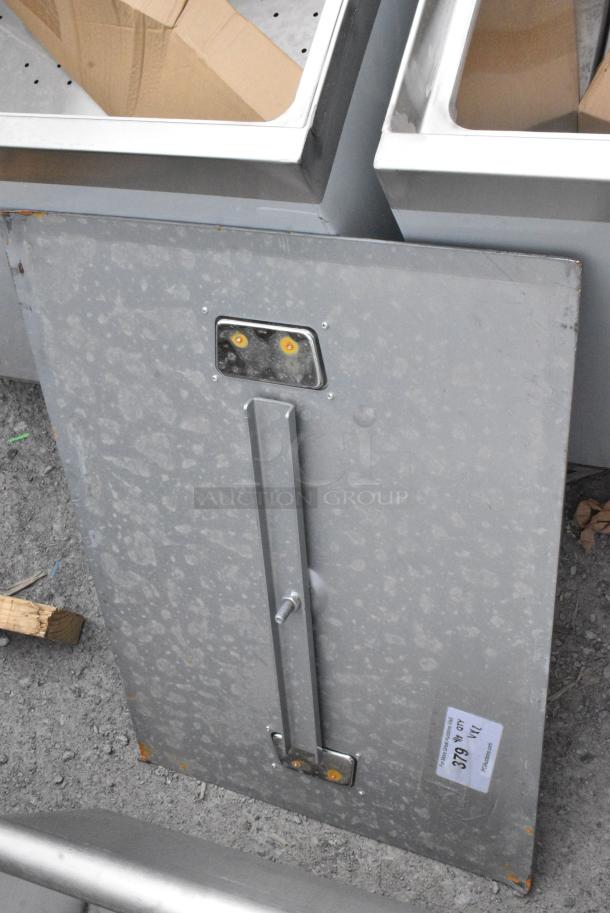 ALL ONE MONEY! Lot of Metal Panel and Wire Shelf. - Image 4 of 4