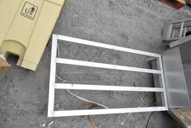 2 BRAND NEW SCRATCH AND DENT! Regency 600DUN24488 48" x 24" x 8" Aluminum Dunnage Rack - 1780 lb. Capacity. 2 Times Your Bid! - Image 3 of 4