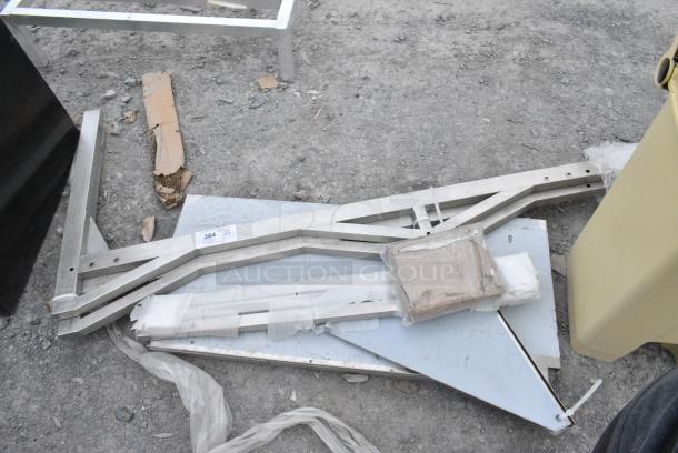 BRAND NEW SCRATCH AND DENT! Regency 600SALSTAND Salamander Broiler Stand. May Be Missing Pieces. - Image 1 of 4