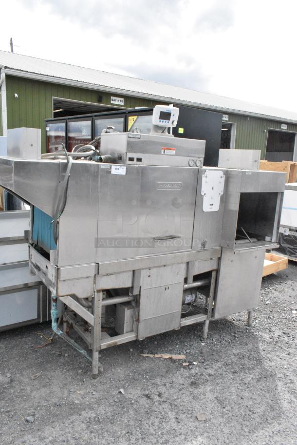 Hobart CCS76A Stainless Steel Commercial Floor Style Conveyor Dishwasher. 480 Volts, 3 Phase - Image 2 of 11