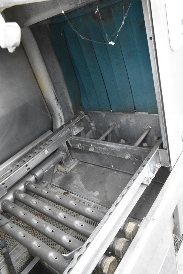 Hobart CCS76A Stainless Steel Commercial Floor Style Conveyor Dishwasher. 480 Volts, 3 Phase - Image 7 of 11