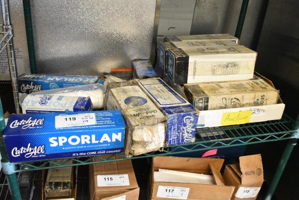 ALL ONE MONEY! Tier Lot of 18 Various BRAND NEW Items Including CatchAll Drier Filter, Mueller Check Valves, - Image 1 of 11