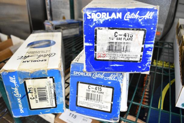 ALL ONE MONEY! Tier Lot of 18 Various BRAND NEW Items Including CatchAll Drier Filter, Mueller Check Valves, - Image 9 of 11