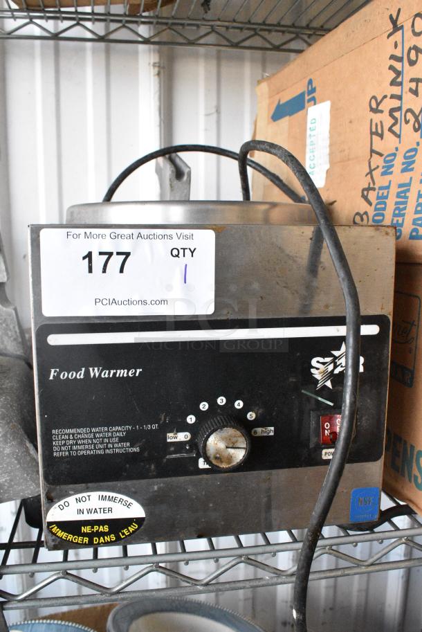 Star 3W Stainless Steel Commercial Countertop Single Well Food Warmer. 120 Volts, 1 Phase. Tested and Does Not Power On - Image 2 of 8