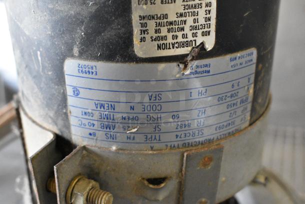 Blower w/ Motor. 208-230 Volts, 1 Phase. - Image 6 of 7