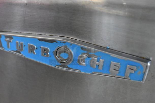 3 2017 Turbochef HhC2020 Stainless Steel Commercial Electric Powered Rapid Cook Conveyor Oven w/ Stand on Commercial Casters. 208/240 Volts, 3 Phase. 3 Times Your Bid! - Image 7 of 18