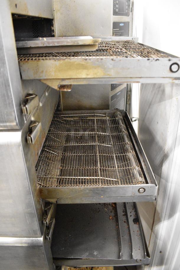3 2018 Turbochef HhC2020 Stainless Steel Commercial Electric Powered Rapid Cook Conveyor Oven w/ Stand on Commercial Casters. 208/240 Volts, 3 Phase. 3 Times Your Bid! - Image 3 of 11