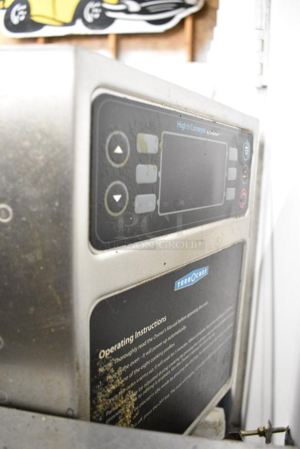 3 2018 Turbochef HhC2020 Stainless Steel Commercial Electric Powered Rapid Cook Conveyor Oven w/ Stand on Commercial Casters. 208/240 Volts, 3 Phase. 3 Times Your Bid! - Image 5 of 11
