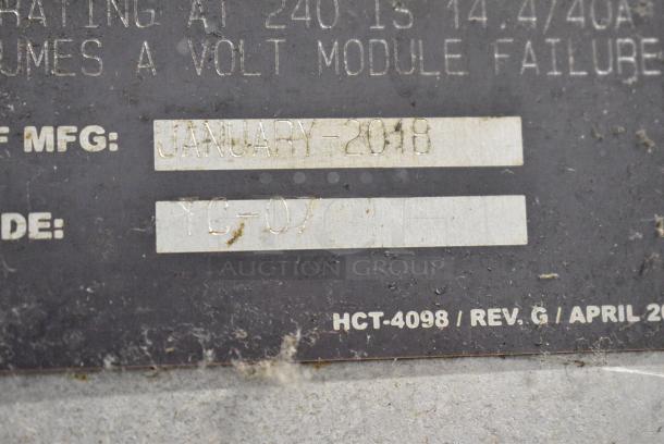 3 2018 Turbochef HhC2020 Stainless Steel Commercial Electric Powered Rapid Cook Conveyor Oven w/ Stand on Commercial Casters. 208/240 Volts, 3 Phase. 3 Times Your Bid! - Image 8 of 11