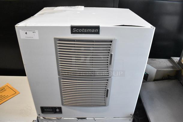 BRAND NEW SCRATCH AND DENT! 2024 Scotsman MC1030MA-32A Stainless Steel Commercial Prodigy Elite® Series 30" Air Cooled Medium Cube Ice Machine - 1077 lb., 208/230 Volts, 1 Phase. - Image 1 of 7