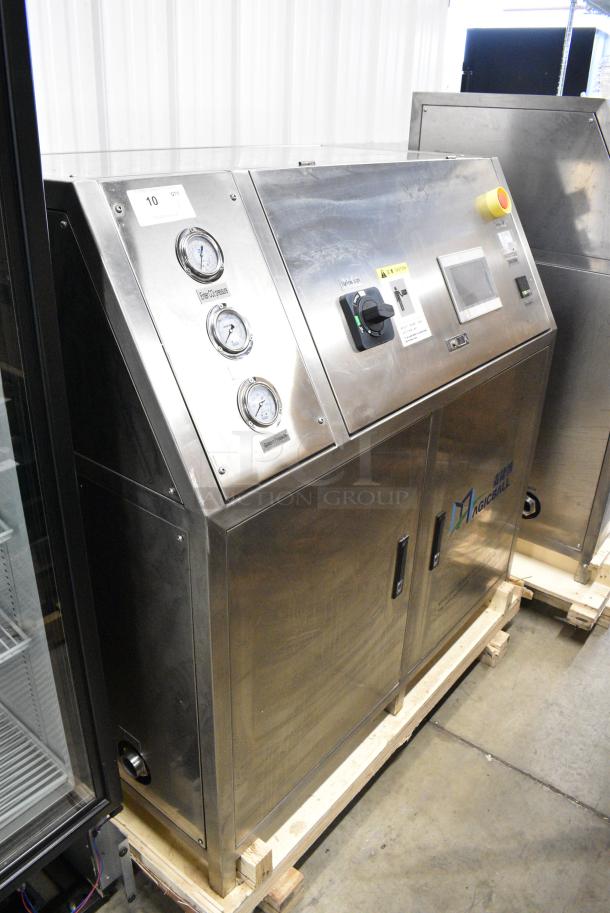 BRAND NEW SCRATCH AND DENT! Magicball Stainless Steel Commercial Floor Style Dry Ice Pelletizer. 400-690 Volts, 3 Phase. - Image 2 of 16