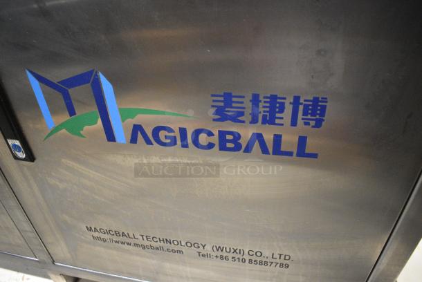 BRAND NEW SCRATCH AND DENT! Magicball Stainless Steel Commercial Floor Style Dry Ice Pelletizer. 400-690 Volts, 3 Phase. - Image 4 of 16