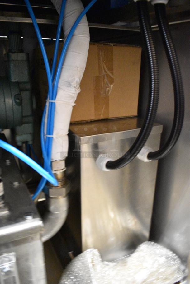 BRAND NEW SCRATCH AND DENT! Magicball Stainless Steel Commercial Floor Style Dry Ice Pelletizer. 400-690 Volts, 3 Phase. - Image 15 of 16