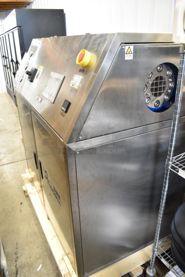 BRAND NEW SCRATCH AND DENT! Magicball Stainless Steel Commercial Floor Style Dry Ice Pelletizer. 400-690 Volts, 3 Phase. - Image 2 of 14