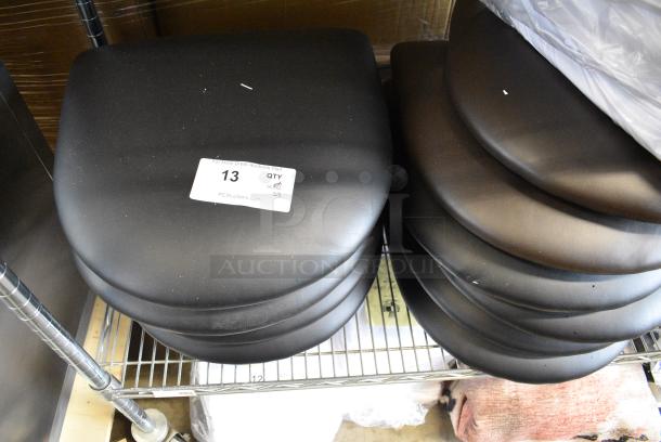 BRAND NEW SCRATCH AND DENT! Lot of 23 Seat Cushions Including Black and Brown - Image 2 of 5