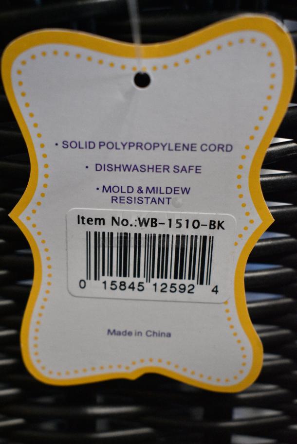 6 BRAND NEW SCRATCH AND DENT! Various Items Including 5 Ateco 4907 2 1/2" x 1 3/4" Stainless Steel Rectangle Mold and 1 GET WB-1510-BK Designer Polyweave Plastic Cascading Basket - Black 9 1/4" x 13". 6 Times Your Bid! - Image 7 of 7