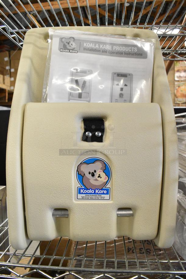 BRAND NEW SCRATCH AND DENT! Koala Kare KB102-00 Child Protection Seat / Safety Seat - Cream - Image 2 of 7