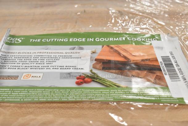 BRAND NEW SCRATCH AND DENT! John Boos Wooden 24x18 Cutting Board. - Image 4 of 5