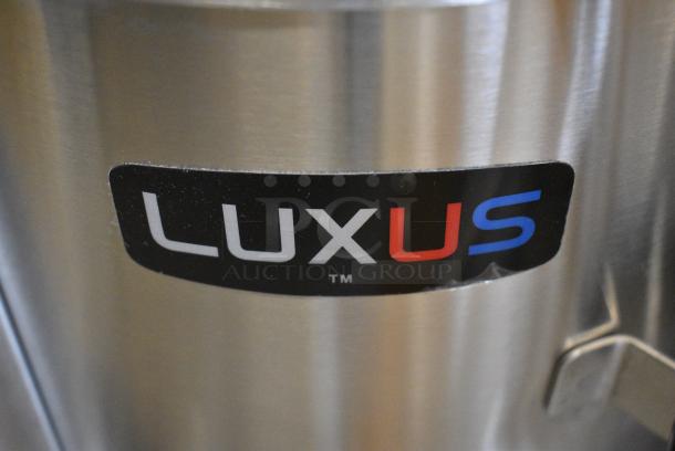 BRAND NEW SCRATCH AND DENT! Fetco TPD-30 Luxus Stainless Steel 3 Gallon Coffee Dispenser - Image 4 of 7