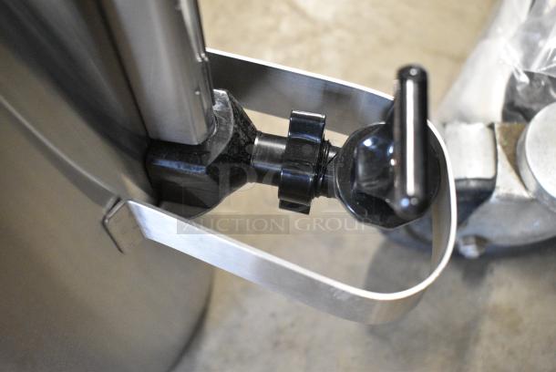 BRAND NEW SCRATCH AND DENT! Fetco TPD-30 Luxus Stainless Steel 3 Gallon Coffee Dispenser - Image 6 of 7