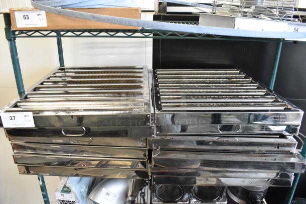 12 BRAND NEW SCRATCH AND DENT! Assure 190HFC 20"(H) x 25"(W) x 2"(T) Stainless Steel Hood Filter. 12 Times Your Bid! - Image 1 of 5