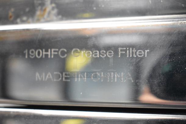 12 BRAND NEW SCRATCH AND DENT! Assure 190HFC 20"(H) x 25"(W) x 2"(T) Stainless Steel Hood Filter. 12 Times Your Bid! - Image 5 of 5