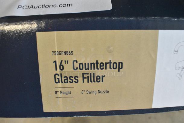 BRAND NEW SCRATCH AND DENT! 750GFN86S Waterloo 8" Countertop Glass Filler with 6" Swing Nozzle - Image 5 of 5