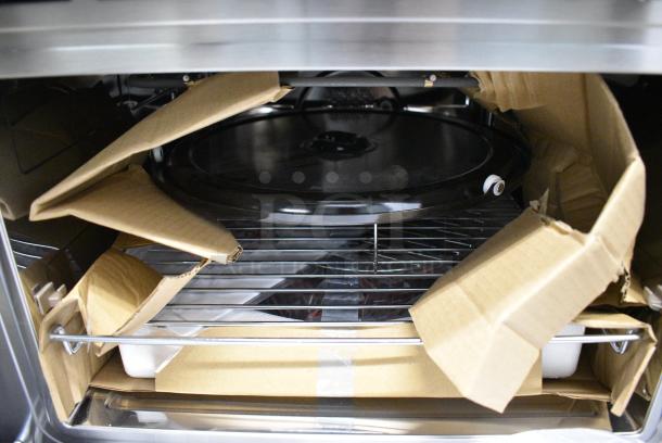 BRAND NEW SCRATCH AND DENT! KoolMore KM-CWO30-SS Stainless Steel 30 in. Built-in Microwave with Convection Oven and Air Fryer. - Image 9 of 11