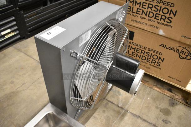 BRAND NEW SCRATCH AND DENT! Canarm 18" 1-Speed Standard Wall Exhaust Fan S18-F1 - 3200 CFM, 1625 RPM, 115V, 1 Phase - Image 2 of 7