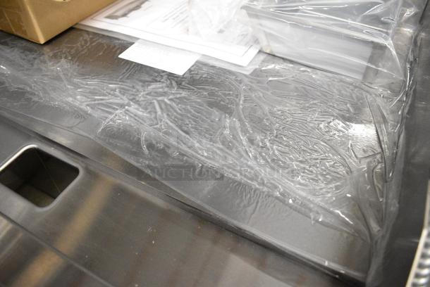 BRAND NEW SCRATCH AND DENT! 2024 Globe Chefmate GEG24 Stainless Steel Commercial Countertop Electric Powered Flat Top Griddle. 208/240 Volts, 1 Phase. - Image 6 of 11