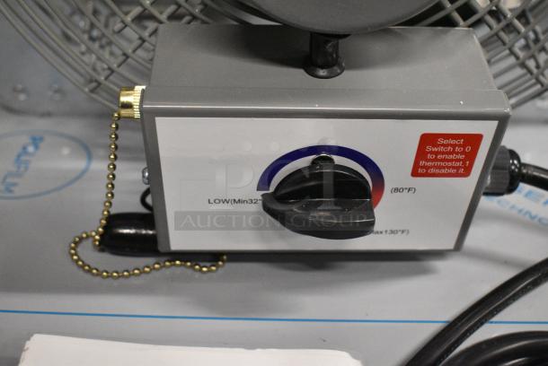 BRAND NEW SCRATCH AND DENT! Canarm GSF3-10A 10" 3-Speed Shutter-Mounted Fan. 120 Volts, 1 Phase. - Image 4 of 8