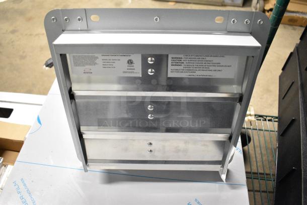 BRAND NEW SCRATCH AND DENT! Canarm GSF3-10A 10" 3-Speed Shutter-Mounted Fan. 120 Volts, 1 Phase. - Image 5 of 8