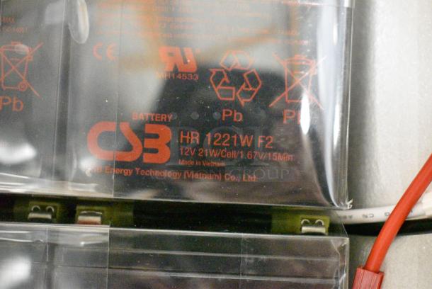2 BRAND NEW SCRATCH AND DENT! Eaton RBC5-192 Tripp Lite series 4U UPS Replacement 192VDC Battery Cartridge (1 Set of 16) for Select SmartOnline UPS. 2 Times Your Bid! - Image 4 of 10
