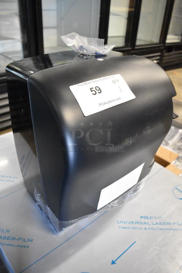BRAND NEW SCRATCH AND DENT! Lavex Poly Wall Mount Paper Towel Dispenser. - Image 2 of 6