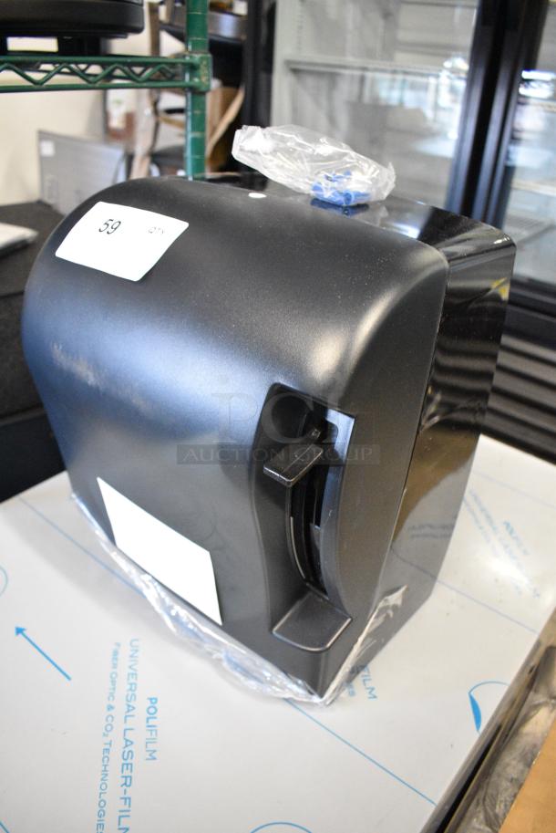 BRAND NEW SCRATCH AND DENT! Lavex Poly Wall Mount Paper Towel Dispenser. - Image 3 of 6