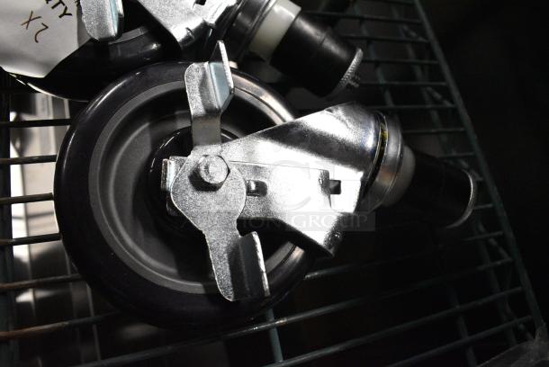 BRAND NEW SCRATCH AND DENT! Lot of 2 Commercial Casters. - Image 3 of 3