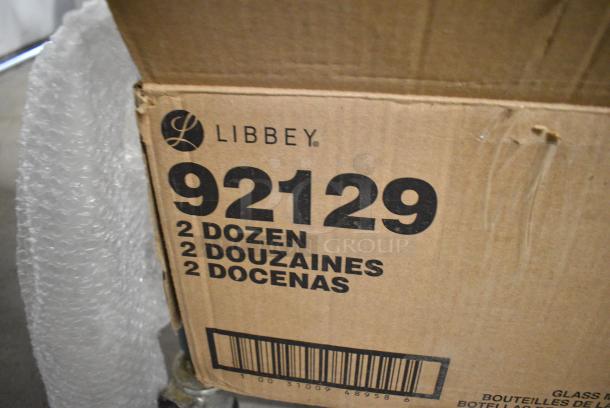 2 BRAND NEW SCRATCH AND DENT! Boxes of Jars Including 500GJHCL16 12 oz. (16 oz. Honey Weight) Classic Queenline Glass Honey Jar - 12/Case and Libbey 92129 33.5 oz. Glass Milk Bottle - 24/Case. 2 Times Your Bid! - Image 5 of 5