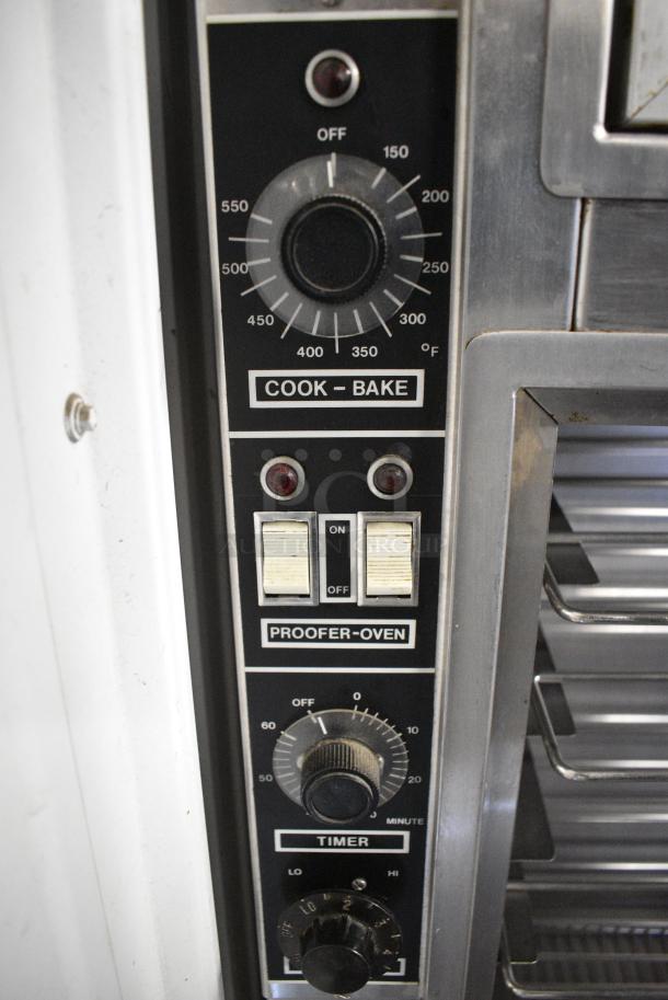 Nu Vu OP-2RFM Stainless Steel Commercial Electric Powered Oven Proofer on Commercial Casters. 120/208 Volts, 3 Phase. - Image 5 of 9