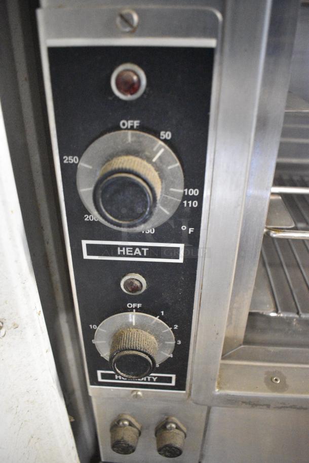 Nu Vu OP-2RFM Stainless Steel Commercial Electric Powered Oven Proofer on Commercial Casters. 120/208 Volts, 3 Phase. - Image 6 of 9