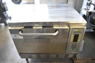 Turbochef NGC Stainless Steel Commercial Electric Powered Countertop Rapid Cook Oven. 208/240 Volts, 1 Phase.