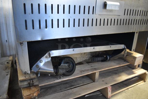 Vulcan Stainless Steel Commercial Natural Gas Powered Flat Top Griddle w/ Cheese Melter. - Image 6 of 9