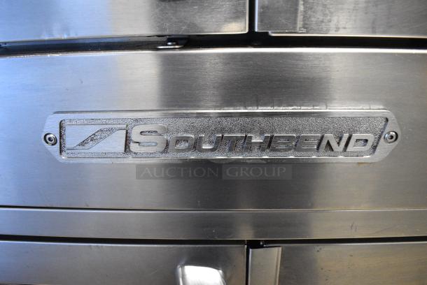2 Southbend SilverStar Stainless Steel Commercial Natural Gas Powered Full Size Convection Oven w/ View Through Doors, Metal Oven Racks and Thermostatic Controls. 2 Times Your Bid! - Image 4 of 10