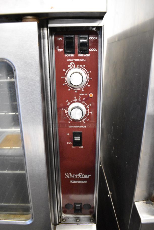 2 Southbend SilverStar Stainless Steel Commercial Natural Gas Powered Full Size Convection Oven w/ View Through Doors, Metal Oven Racks and Thermostatic Controls. 2 Times Your Bid! - Image 6 of 10
