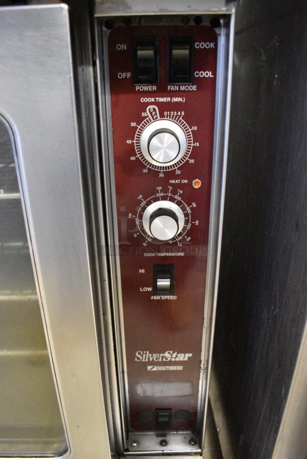 2 Southbend SilverStar Stainless Steel Commercial Natural Gas Powered Full Size Convection Oven w/ View Through Doors, Metal Oven Racks and Thermostatic Controls. 2 Times Your Bid! - Image 7 of 10