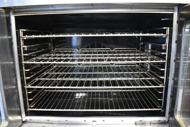 2 Southbend SilverStar Stainless Steel Commercial Natural Gas Powered Full Size Convection Oven w/ View Through Doors, Metal Oven Racks and Thermostatic Controls. 2 Times Your Bid! - Image 9 of 10