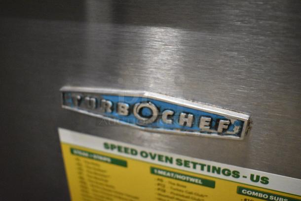 Turbochef NGC Tornado Stainless Steel Commercial Countertop Electric Powered Rapid Cook Oven. 208/240 Volts, 1 Phase. - Image 3 of 8