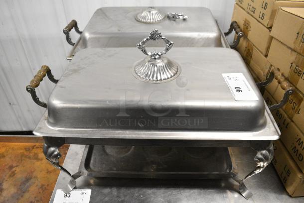 2 Metal Chafing Dish. 2 Times Your Bid! - Image 1 of 4
