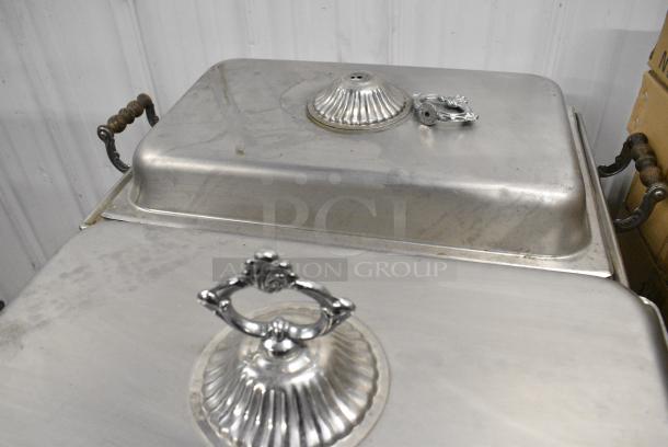 2 Metal Chafing Dish. 2 Times Your Bid! - Image 4 of 4